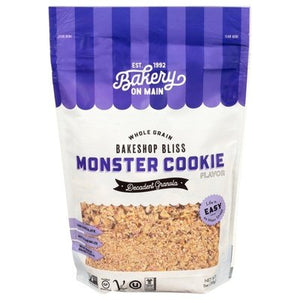 Bakery On Main Decadent Granola Whole Grain Monster Cookie Flavor 6/11 OZ [UNFI #2714798] [ebt]
