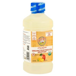 Earths Best Electrolyte Solution Organic Apple Orange 4/33.8 OZ [UNFI #3041795] [ebt]