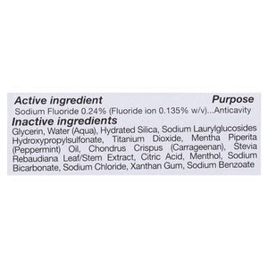 Jason Natural Products Toothpaste Anticavity Peppermint Fluoride 1/4.2 OZ [UNFI #2980233] T