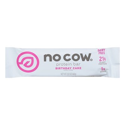 No Cow Protein Bar Birthday Cake 12/2.12OZ [UNFI #2533958] [ebt]