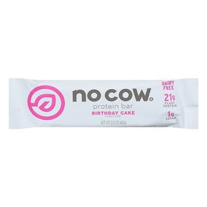 No Cow Protein Bar Birthday Cake 12/2.12OZ [UNFI #2533958] [ebt]