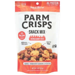 Parm Crisps Snack Mix Screamin Hot 12/4 OZ [UNFI #2922425] [ebt]