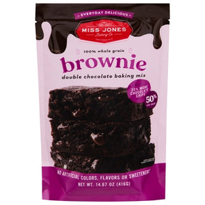 Miss Jones Baking Co Baking Mix Double Chocolate Brownie 6/14.67 Z [UNFI #2689370] [ebt]