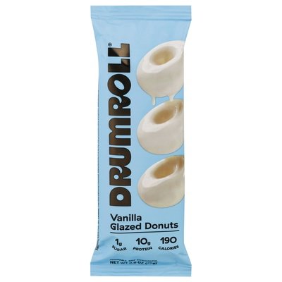 Drumroll Donuts Vanilla Glazed 6/2.6 OZ [UNFI #2974848] [ebt]