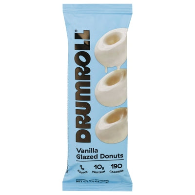 Drumroll Donuts Vanilla Glazed 6/2.6 OZ [UNFI #3093804] [ebt]