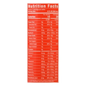 Roar Organic Vitamin Enhanced Beverage Organic Georgia Peach 12/18 OZ [UNFI #2300424] [ebt] T