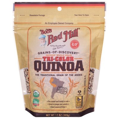 Bobs Red Mill Quinoa Organic Whole Grain Tri-Color 5/13 OZ [UNFI #2688877] [ebt]