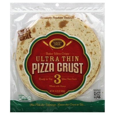 Golden Home Pizza Crust Ultra Thin 10/14.25Z [UNFI #2510477] [ebt]