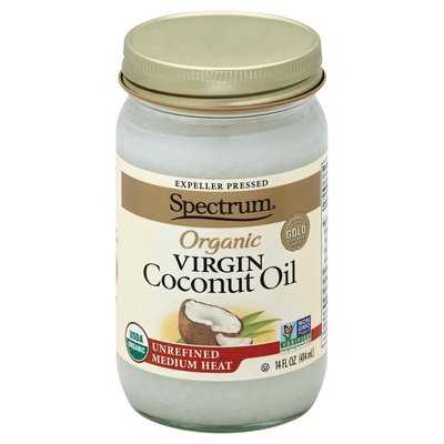 Spectrum Naturals Coconut Oil Virgin Organic Unrefined 12/14 OZ [UNFI #0344358] [ebt]