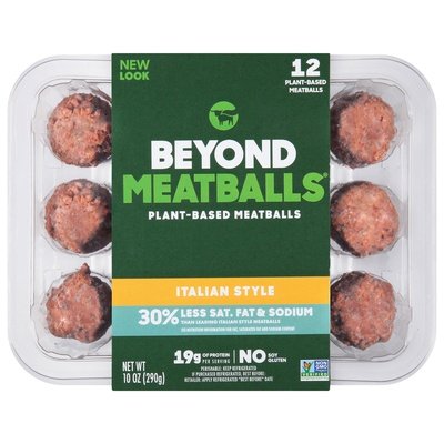 Beyond Meat Meatballs Italian Style 8/10 OZ [UNFI  #2679520]
