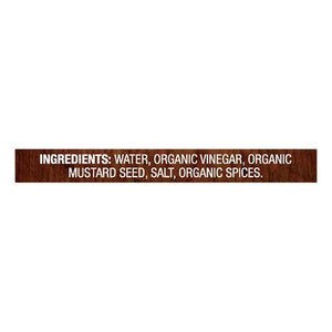 Organicville Mustard Stone Ground 12/12 OZ [UNFI #0398040] [ebt]