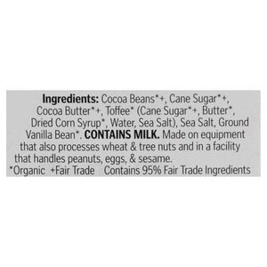 Theo Chocolate Dark Chocolate Organic Salted Toffee 55% 12/3 OZ [UNFI #1803584] [ebt] T