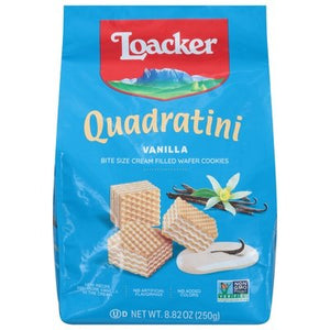 Loacker Wafer Cookies Vanilla Bite Size 6/8.82 OZ [UNFI #2455145] [ebt]