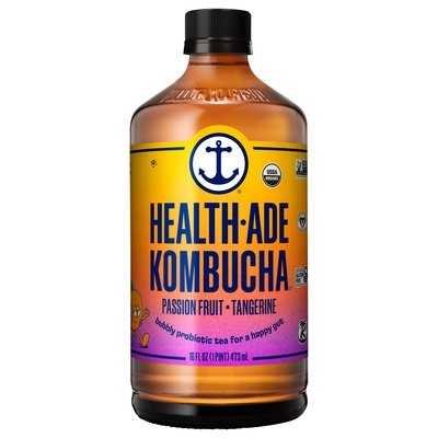 Health-Ade Kombucha Passion Fruit-Tangerine 12/16 OZ [UNFI #2443935] [ebt] T