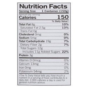 Forager Project Cashewmilk Yogurt Peach Dairy-Free Organic Probiotic 6/5.3 OZ [UNFI #2701845] [ebt]