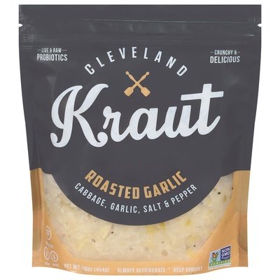 Cleveland Kitchen Kraut Roasted Garlic 6/16 OZ [UNFI #2299782] [ebt]