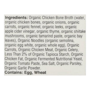 Kettle & Fire Soup Bone Broth Chicken Noodle 6/16.9 OZ [UNFI #2582435] [ebt]