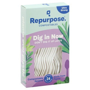 Repurpose Spoons Ultra Strong Compostables 20/24 CT [UNFI #2067569] T