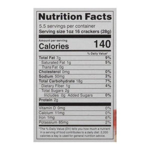 R W Garcia Crackers Gluten Free Organic Sweet Potato 3 Seed 6/5.5 OZ [UNFI #2469658] [ebt]