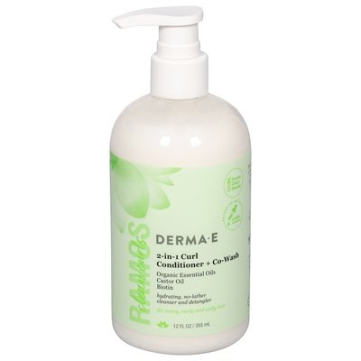 Derma E Conditioner + Co-Wash 2-In-1 Curl 1/12 OZ [UNFI #3025798] T