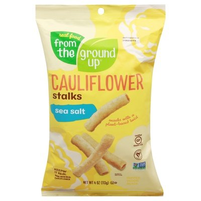 From The Ground Up Cauliflower Stalks Sea Salt 12/4 OZ [UNFI #2384410] [ebt]