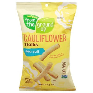 From The Ground Up Cauliflower Stalks Sea Salt 12/4 OZ [UNFI #2384410] [ebt]