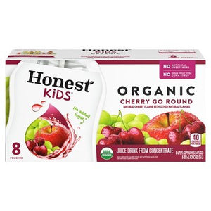 Honest Kids Juice Drink Organic Cherry Go Round 4/8/6.75FZ [UNFI #1832690] [ebt]