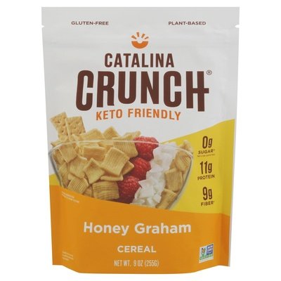Catalina Crunch Cereal Keto Friendly Honey Graham 6/9 OZ [UNFI #2610442] [ebt]