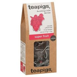 Teapigs Tea Super Fruit Tea Temples 6/15 CT [UNFI #1886399] [ebt]