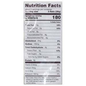 Ellas Flats Savory Crisp Sesame Original Recipe 6/6 OZ [UNFI #2856813] [ebt]