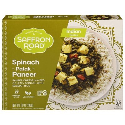 Saffron Palak Paneer 8/10 OZ [UNFI  #1635002]
