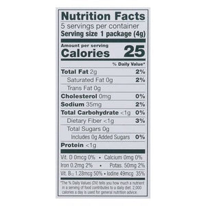 Gimme Seaweed Snacks Sea Salt & Avocado Oil Grab & Go Roasted Value Pack 6/.7 OZ [UNFI #2870335] [ebt]