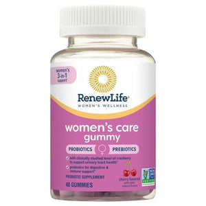 Renew Life Probiotics Womens Care Gummy Cherry Flavored 48 CT [UNFI #2871283] T