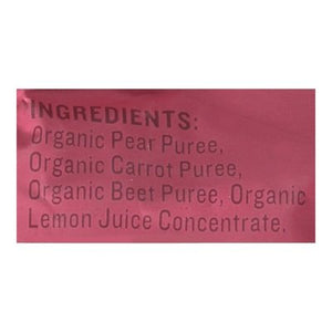 Peter Rabbit Organics Fruit & Vegetable Puree Pear Carrot & Beet Organic 10/4.4 OZ [UNFI #1620533] [ebt]