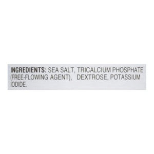 Hain Sea Salt Iodized 8/21 OZ [UNFI #2177947] [ebt]