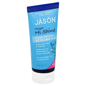 Jason Natural Products Styling Gel Pure Natural Flaxseed Hi Shine 6 OZ [UNFI #0904151] T
