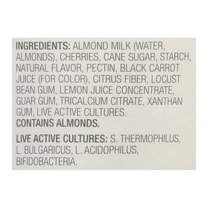 Kite Hill Yogurt Almond Milk Black Cherry Original 8/5.3 OZ [UNFI #2833234] [ebt]