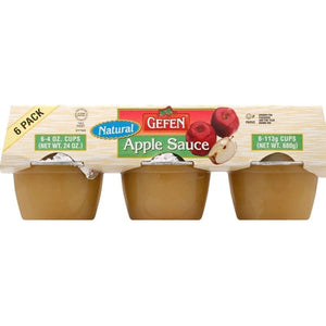 Gefen Apple Sauce 12/4 oz [UNFI #1043884 ] [ebt]