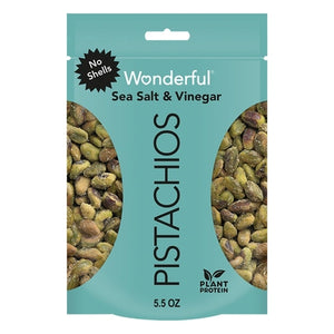 Wonderful Pistachios Pistachios Sea Salt & Vinegar 10/5.5 OZ [UNFI #2689230] [ebt]