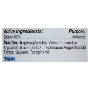 Eo Hand Sanitizer Organic French Lavender Spray 8 OZ [UNFI #2714194] T