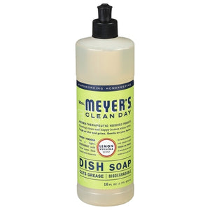Mrs Meyers Clean Day Dish Soap Lemon Verbena Scent 6/16 OZ [UNFI #0765222] T