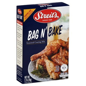 Streits Seasoned Coating Mix Bag N Bake 12/2.75 OZ [UNFI #0195826] [ebt]