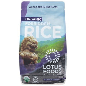 Lotus Foods Rice Forbidden Organic 6/15 OZ [UNFI #0544510] [ebt]