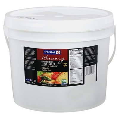 Red Star Yeast Flakes Nutritional Savory 6 Lb [UNFI #0338376] [ebt]