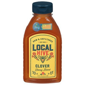 Local Hive Honey Blend Clover Raw & UNFI ltered 6/16 OZ [UNFI #2256998] [ebt] T