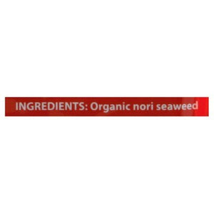 Emerald Cove Sushi Nori Organic Toasted 6/10 SHT [UNFI #939132] [ebt]