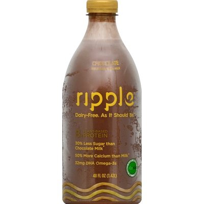 Ripple Foods Pea Milk Nutritious Chocolate 6/48 OZ [UNFI #1844125] [ebt] T