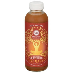 Gts Kombucha Raw Living In Gratitude 12/16 OZ [UNFI #2273217] [ebt] T