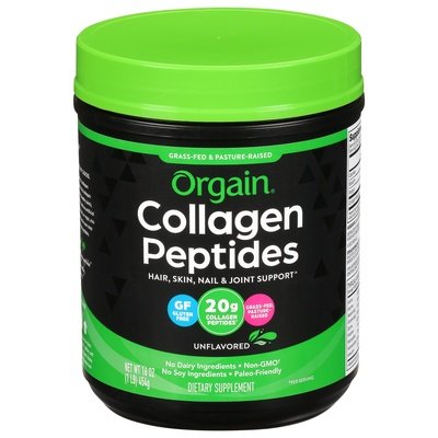 Orgain Collagen Peptides Unflavored 1/16 OZ [UNFI #2477347] T