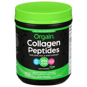 Orgain Collagen Peptides Unflavored 1/16 OZ [UNFI #2477347] T